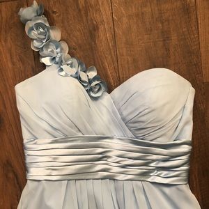 Bridesmaid Dress - Pale Blue - Bill Levkoff
